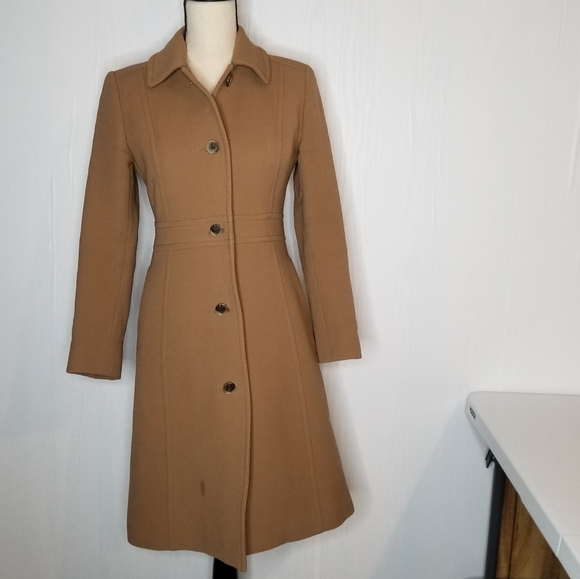 J.Crew Lady Coat Double Cloth Size 0 - Picture 4 of 16